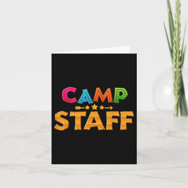 Tarjeta Fundadosa directora del Campamento de Verano Campi (Anverso)