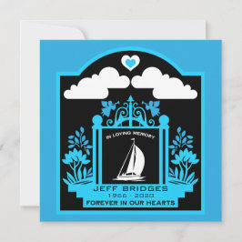 Tarjeta Funeral Memorial para Navegante | Naveganta