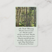 Tarjeta funeraria de la Celebración de la Vida Ima