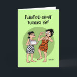 Tarjeta Funny 39º cumpleaños<br><div class="desc">Graciosa tarjeta de felicitación por cumpleaños número 39 para una mujer que cumple 39 años</div>
