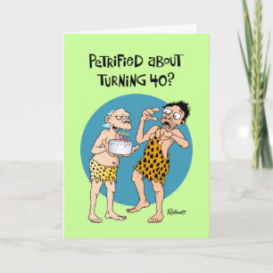 Tarjeta Funny 40 cumpleaños