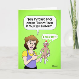 Tarjeta Funny 40 cumpleaños