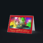 Tarjeta Funny 40 cumpleaños, Fiesta de danza, parejas bail<br><div class="desc">Desear a alguien feliz cumpleaños con esta elegante tarjeta de cumpleaños de parejas bailando personalizable con escritura cursiva femenina / tipografía. Puede cambiar fácilmente el nombre y el número de años haciendo clic en Personalizar. No olvides firmar tu nombre y cambiar el texto si lo deseas. La imagen de la...</div>