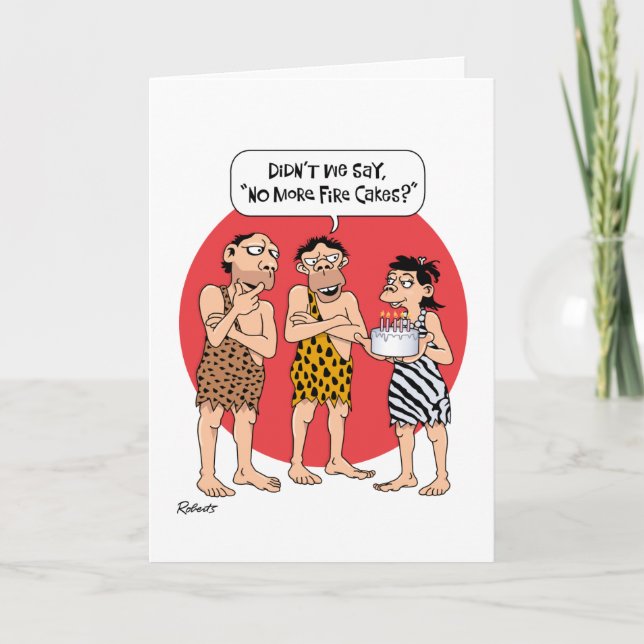 Tarjeta Funny 43 Aniversario (Anverso)
