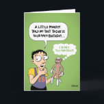 Tarjeta Funny 44th Birthday<br><div class="desc">Graciosa tarjeta de felicitación de cumpleaños 44 para alguien que cumple 44 años</div>