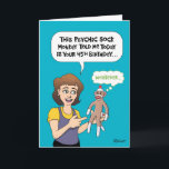 Tarjeta Funny 45º cumpleaños<br><div class="desc">Graciosa tarjeta de felicitación feliz 45 de cumpleaños para un amigo, hermana o hermano que cumple 45 años</div>