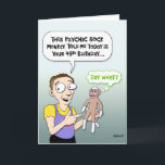 Tarjeta Funny 49th Birthday Card<br><div class="desc">Graciosa tarjeta de felicitación de cumpleaños 49 para alguien que cumple 49 años</div>
