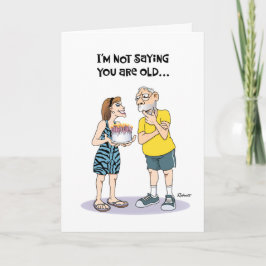 Tarjeta Funny 66º cumpleaños