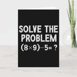 Tarjeta Funny 67 Meme Pemdas Elementary Math Teacher Brain