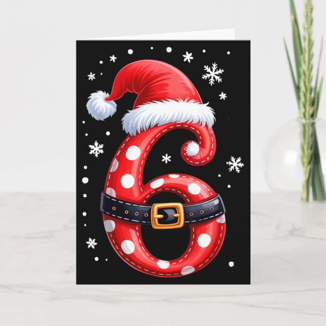 Tarjeta Funny 67 Six Seven Meme Couple Matching Christmas  (Anverso)