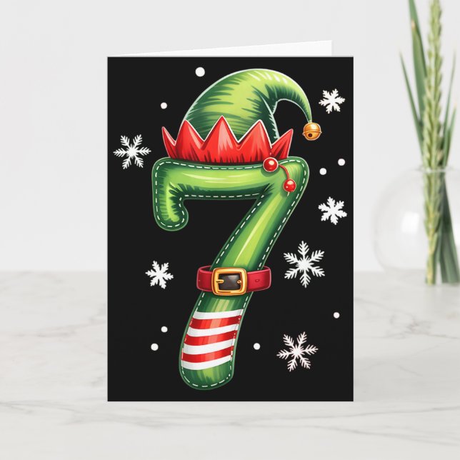 Tarjeta Funny 67 Six Seven Meme Couple Matching Christmas  (Anverso)