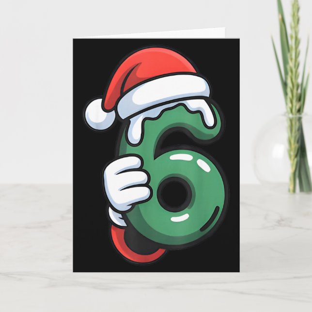 Tarjeta Funny 67 Six Seven Meme Couple Matching Christmas  (Anverso)