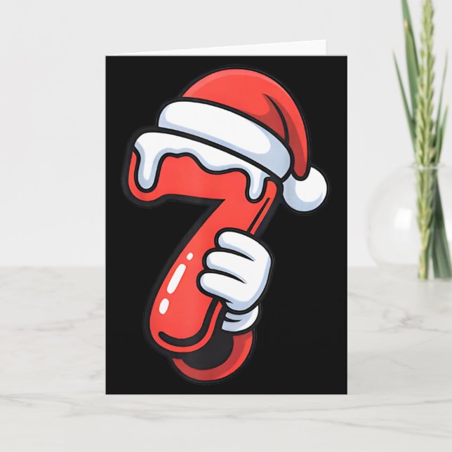 Tarjeta Funny 67 Six Seven Meme Couple Matching Christmas  (Anverso)