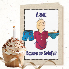 Tarjeta Funny 70 años de edad de Personalizado masculino s