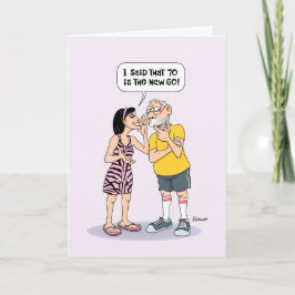 Tarjeta Funny 70 cumpleaños
