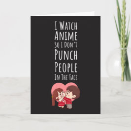 Tarjeta Funny Anime Cards Humor Otaku Kaiwaii Sarcastic