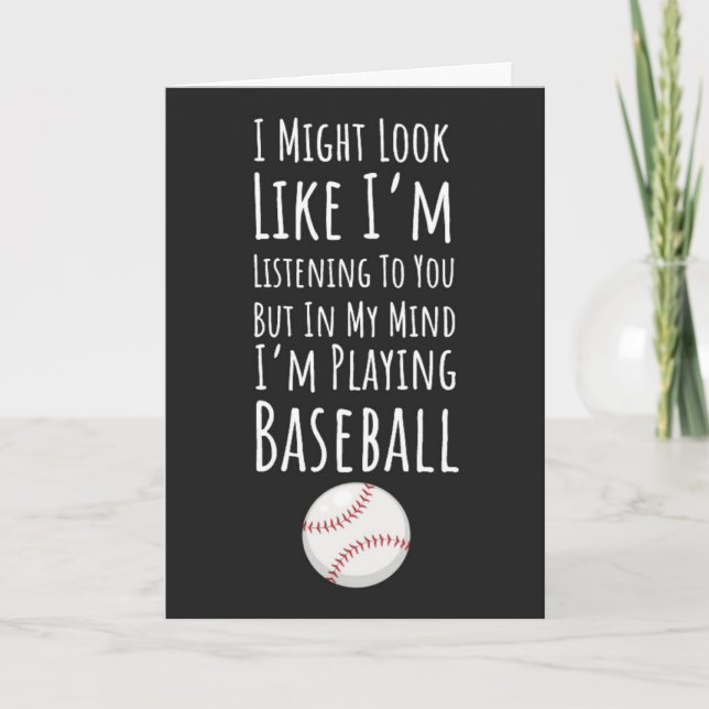 Tarjeta Funny Baseball Cards Sports Player Team Catcher  (Anverso)