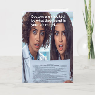 Tarjeta Funny beer drinker get well