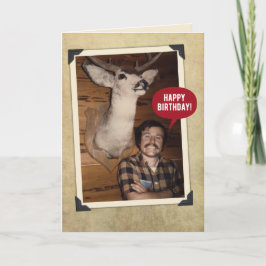 Tarjeta Funny Big Buck Birthday