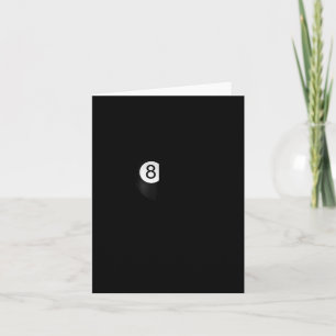 Tarjeta Funny Billiards Long-sleeve Para Jugador De Piscin