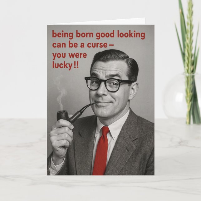 Tarjeta Funny Birthday card (Anverso)