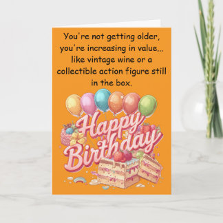 Tarjeta Funny Birthday Observational Humor Greeting
