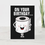 TARJETA FUNNY BIRTHDAY POOP CARTAS BUENOS MOVIMIENTOS DE B<br><div class="desc">FELICIDAD Y BUENOS MOVIMIENTOS DE BOWEL TARJETA DE CUMPLEAÑOS</div>