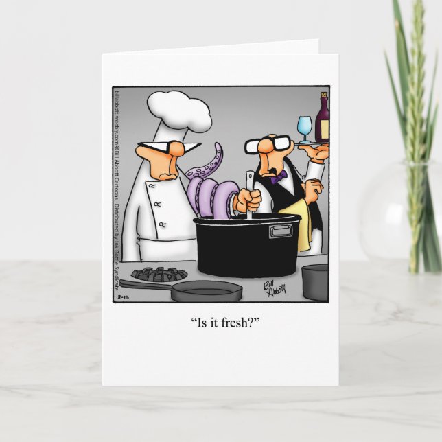 Tarjeta Funny Blank Greeting Card "Spectickles" (Anverso)
