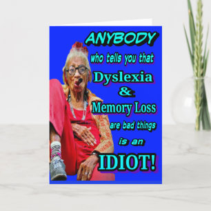 Tarjeta FUNNY Boomer BIRTHDAY