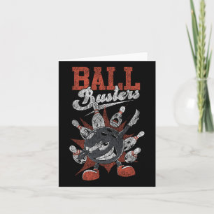 Tarjeta Funny Bowling Ll Busters