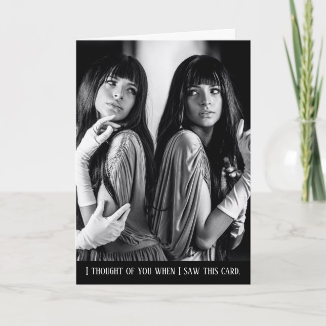 Tarjeta Funny British Biker Motocicleta Cumpleaños (Anverso)