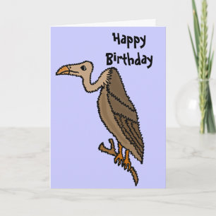 Tarjeta Funny Buzzard Birthday Card