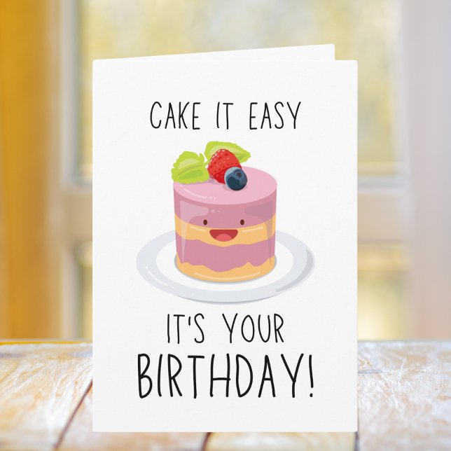 Tarjeta Funny Cake Birthday (Subido por el creador)