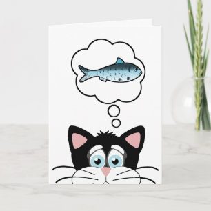 Tarjeta Funny Cat Birthday Card