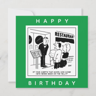 Tarjeta Funny Chef Personalizado - ¿Es el Chef Altamente R