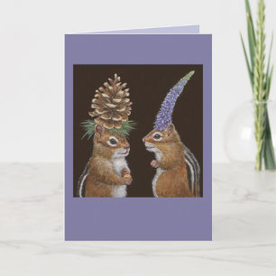 Tarjeta Funny chipmunk card