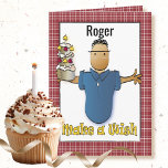 Tarjeta Funny Chiste de la vejez y la rareza Personalizado<br><div class="desc">¿Ese tipo que cumple un año aprecia una buena risa? Esta tarjeta divertida y sarcástica puede ser personalizada con su nombre y mensaje para añadir un toque personalizado!</div>
