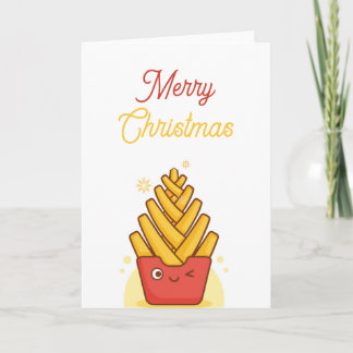 Tarjeta Funny Christmas Card Folded Greeting Card