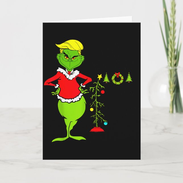 Tarjeta Funny Christmas Clothing _ Make Christmas Great Ag (Anverso)