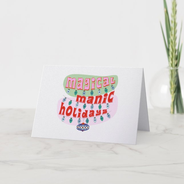 Tarjeta Funny Christmas Movies Channel Holiday Mug (Anverso)