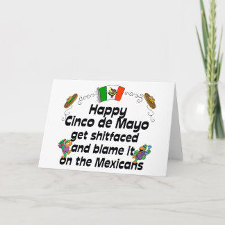 Tarjeta Funny Cinco de Mayo