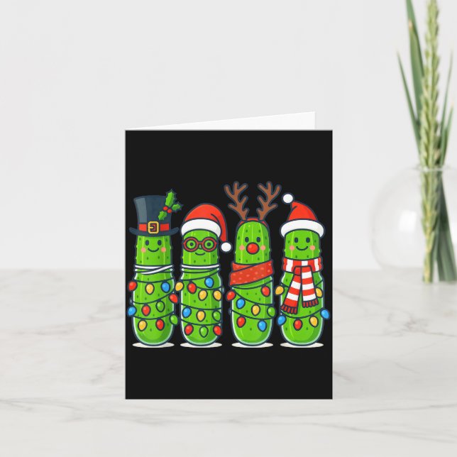Tarjeta Funny Ckle Christmas Loves Ckles Xmas Men Women Ki (Anverso)