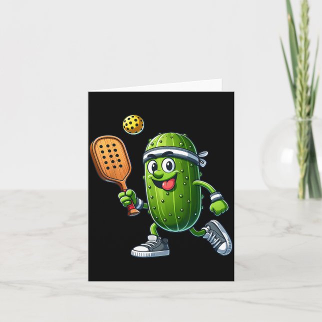 Tarjeta Funny Ckleball Player Paddleball Lover  (Anverso)