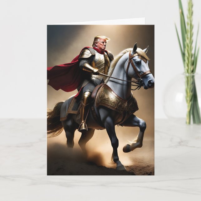 Tarjeta Funny conservador de Donald Trump 2024 (Anverso)