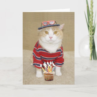 Tarjeta Funny cumpleaños de Personalizable para un tipo en