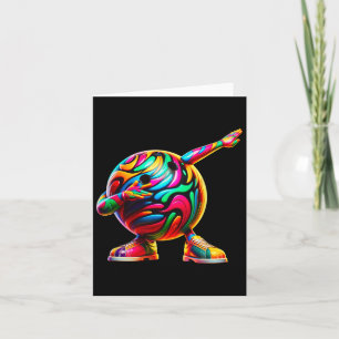 Tarjeta Funny Dabbing Bowling Ll Bowler Lover