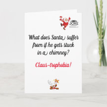 Funny Dad Chiste Navidades Card