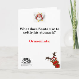 Tarjeta Funny Dad Chiste Navidades Card