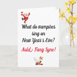 Tarjeta Funny Dad Chiste Navidades Card