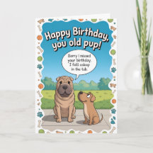 Funny Dog Belthday Birthday